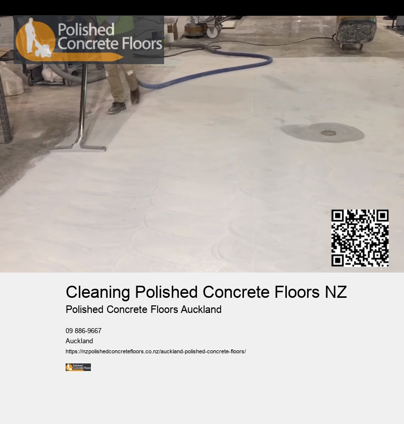 Cleaning Polished Concrete Floors NZ