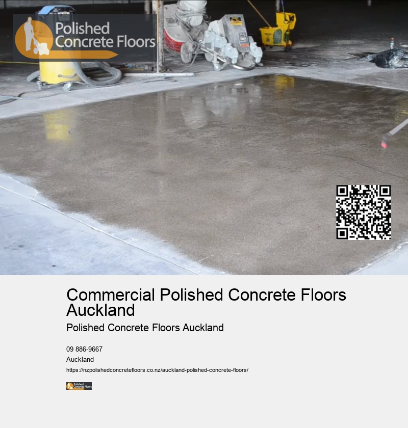 Commercial Polished Concrete Floors Auckland